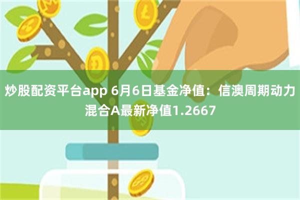 炒股配资平台app 6月6日基金净值：信澳周期动力混合A最新净值1.2667