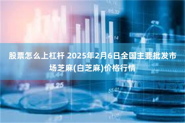 股票怎么上杠杆 2025年2月6日全国主要批发市场芝麻(白芝麻)价格行情